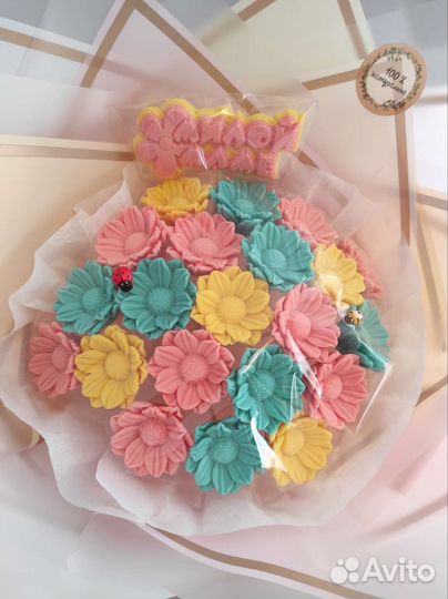 Шоколадные цветы