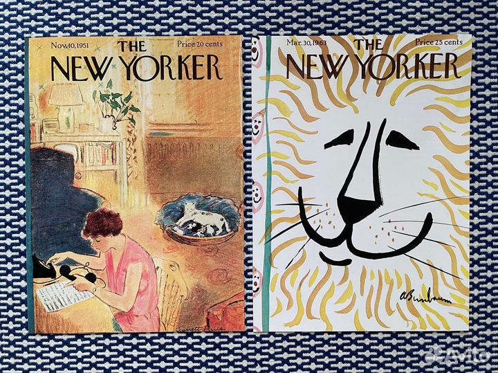 Постеры обложек The New Yorker (Коты и Кошки)