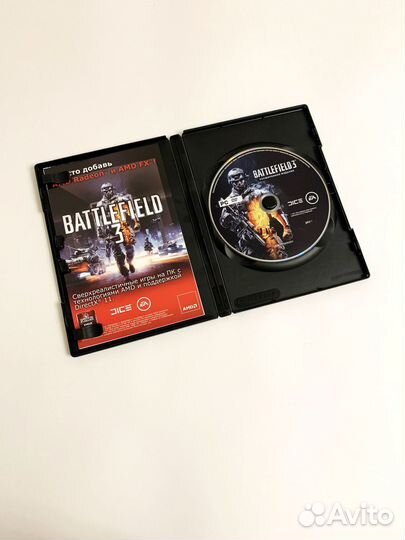 Battlefield 3 расширенное лицензия Россия DVD-box