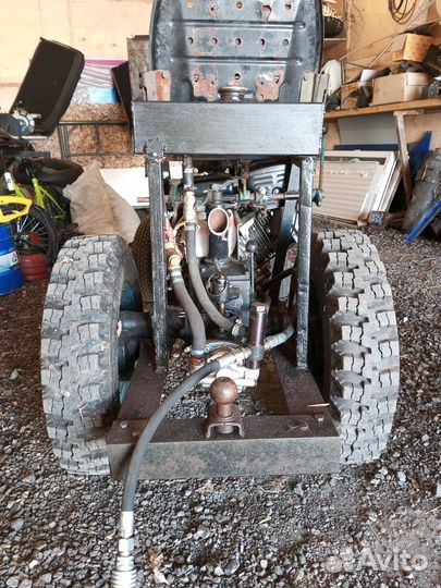 Продам минитрактор с Куном на базе мотоблока мтз05