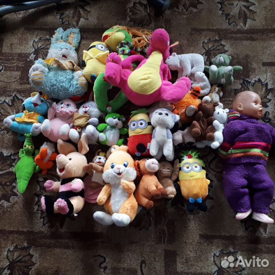 Мягкие игрушки пакетом
