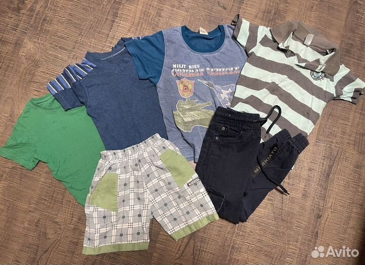 Одежда вещи для мальчика 5 лет пакетом