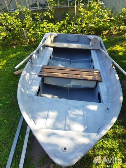 Алюминиевая гребная лодка ёрш