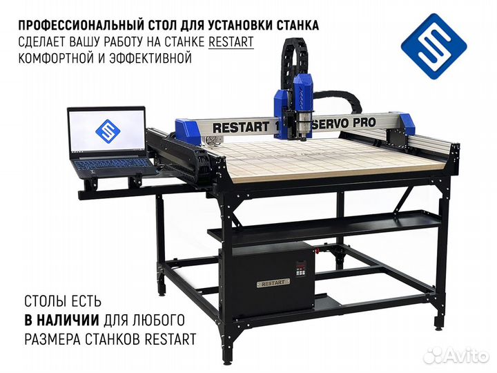 Фрезерный станок с чпу для дерева\мягких металлов