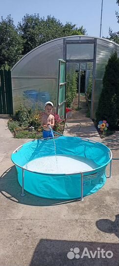 Каркасный бассейн бу