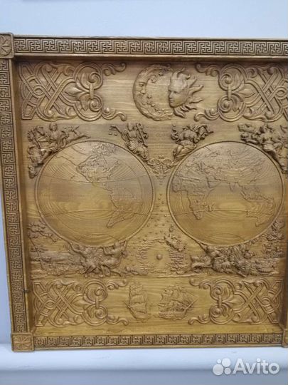 Панно на стену из дерева