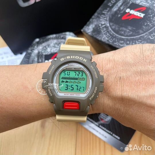 Оригинальные часы Casio G-Shock DW-6600PC-5E