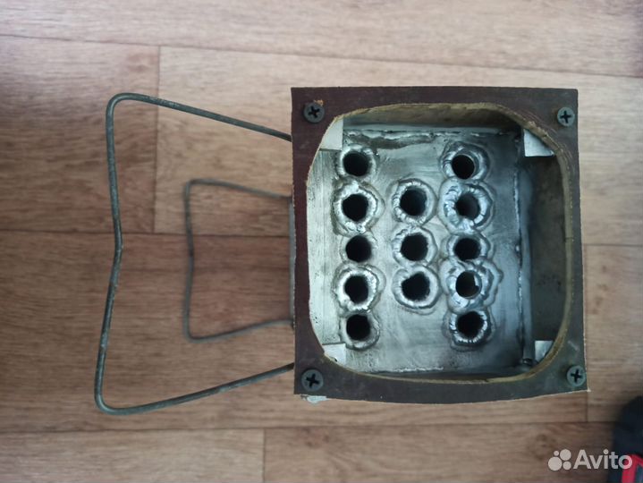 Теплообменник в зимнюю палатку