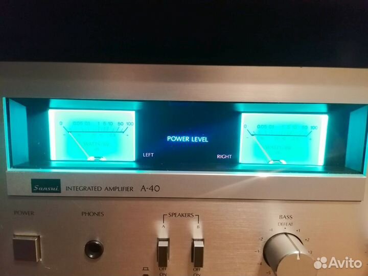 Усилитель sansui A-40