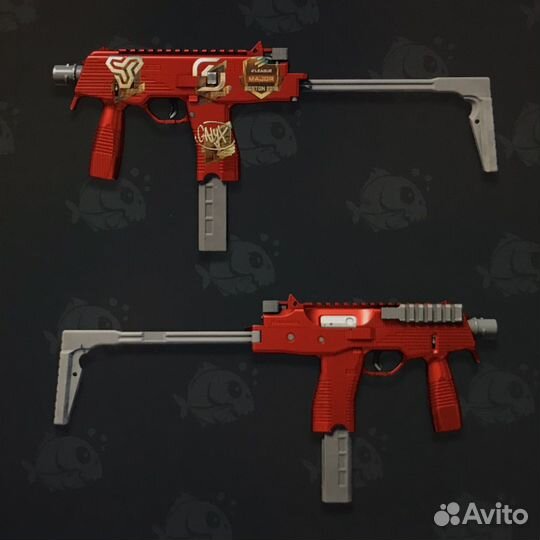 Скин MP9 хот род кс2