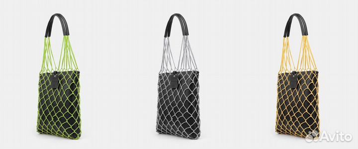 Сумка шопер на брони