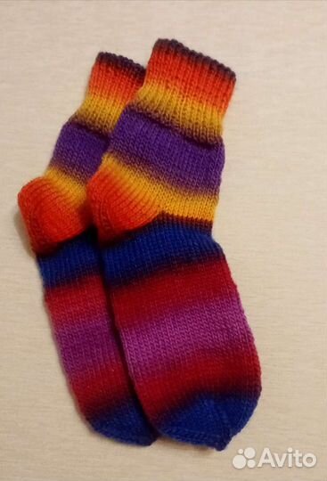 Носки ручной вязки для женщин и подростков