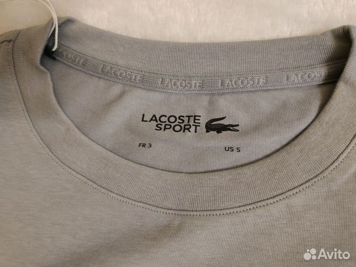 Футболка lacoste оригинал, новая,s (46 размер)