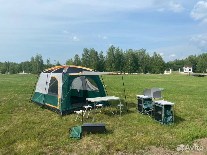 Палатка для большой семьи