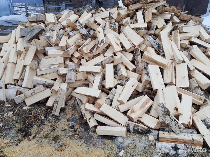 Дрова колотые