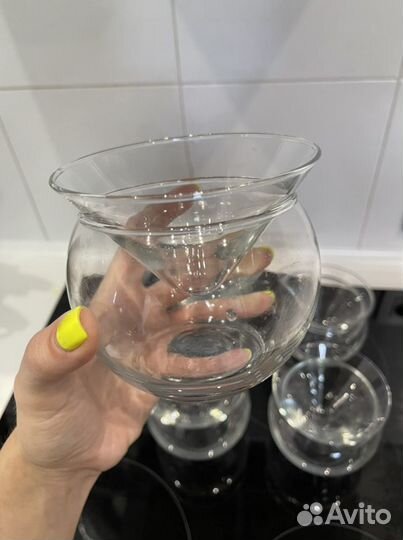Набор бокалов для коктейлей 5 штук