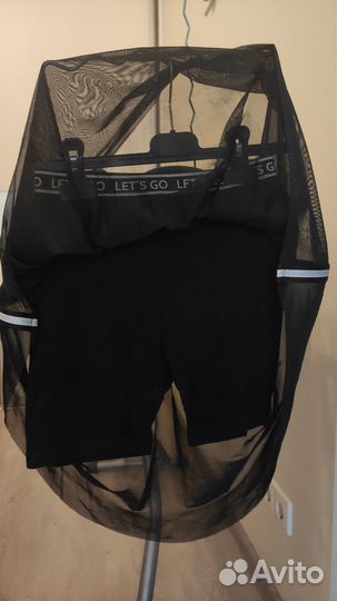 Костюм шорты-юбка и футболка для девочки 152