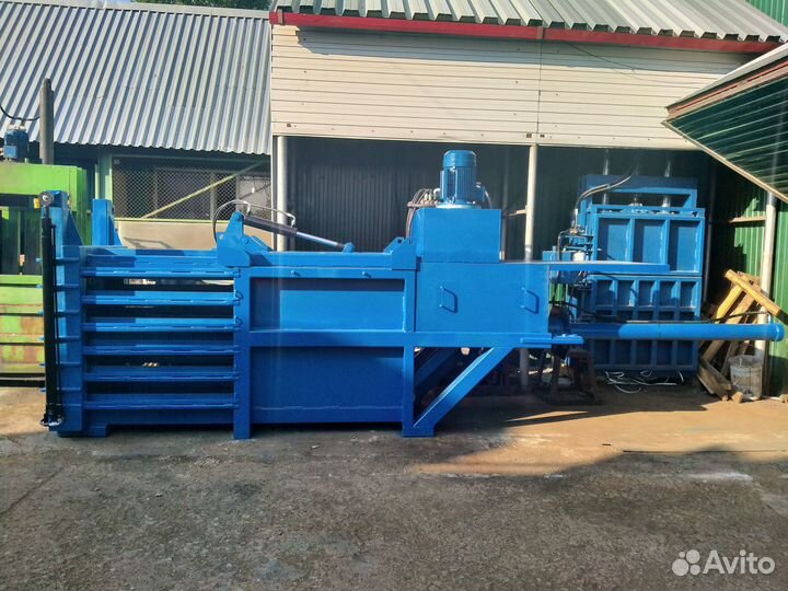 Горизонтальный пресс для макулатуры