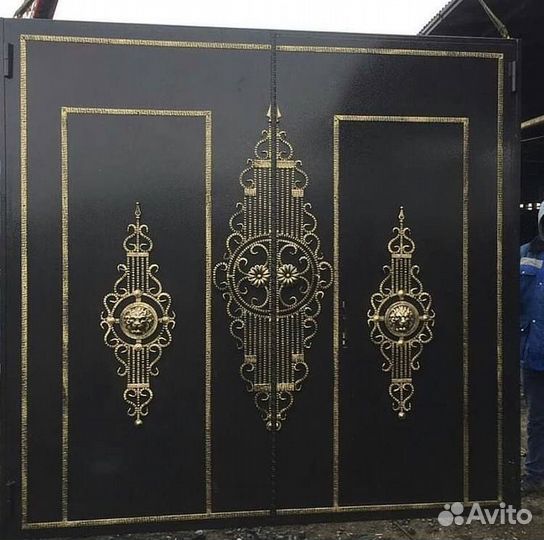 Кованые ворота