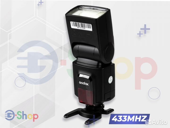 Вспышка Godox TT520 II GN33 + синхронизатор