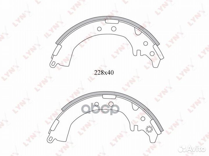 Колодки тормозные toyota RAV 4 94- задн. BS7507