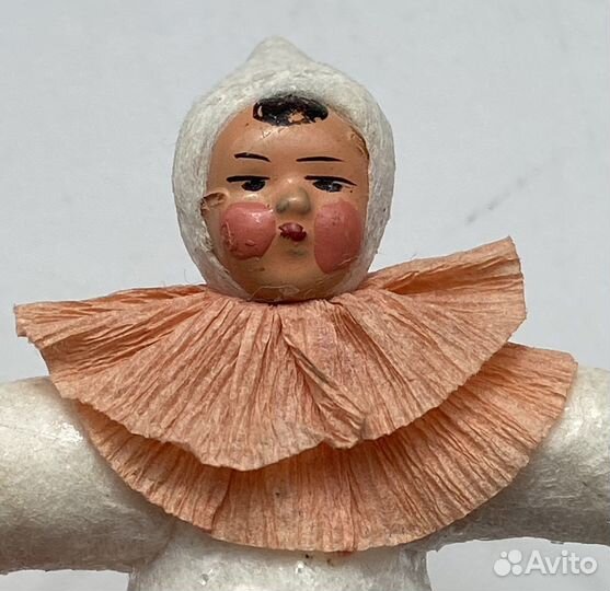 Ватные елочные игрушки СССР