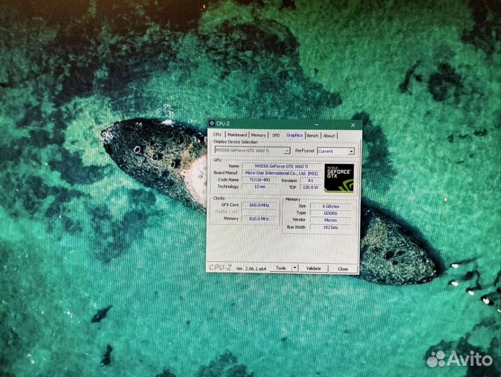 Видеокарта gtx 1660 ti 6gb