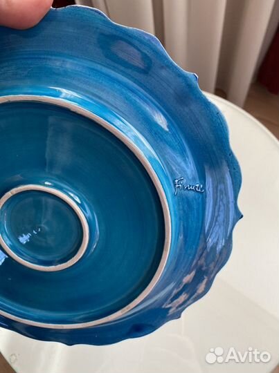 Интерьерная тарелка ручной работы