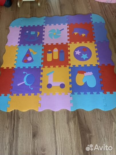 Детский коврик пазл
