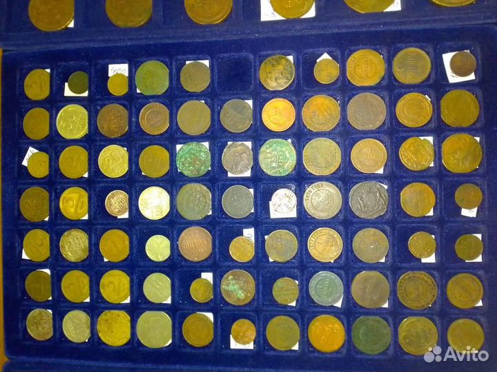 Монеты царские и СССР в ассортименте