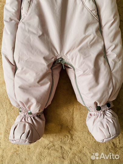 Зимний комбинезон для девочки 74 80