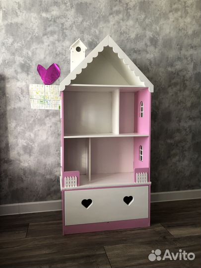 Кукольный домик для барби + мебель