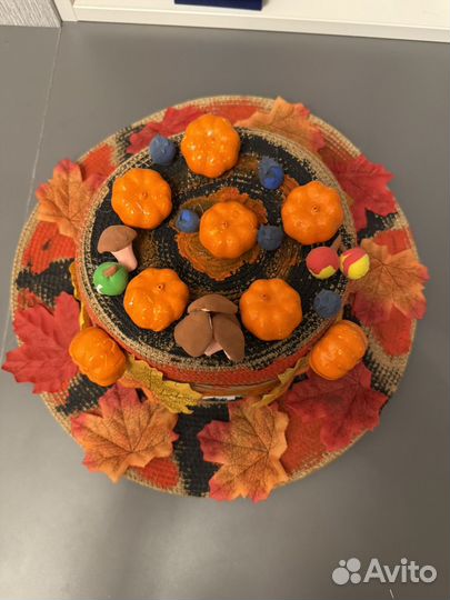 Шляпа осенняя на праздник