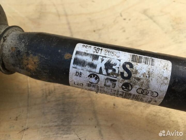 Привод задний левый audi A4 B7