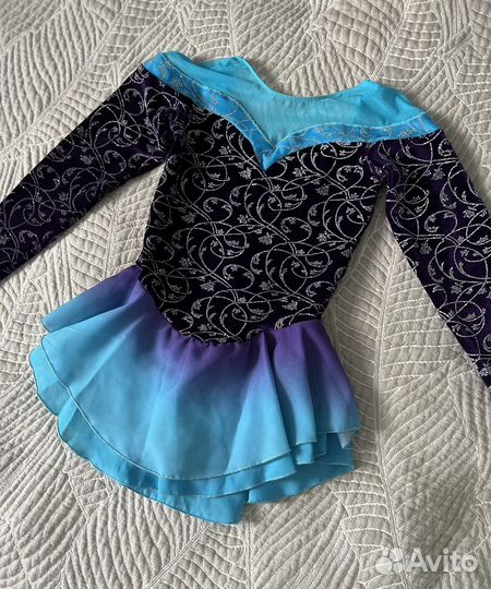 Костюм платье для фигурного катания выступлений