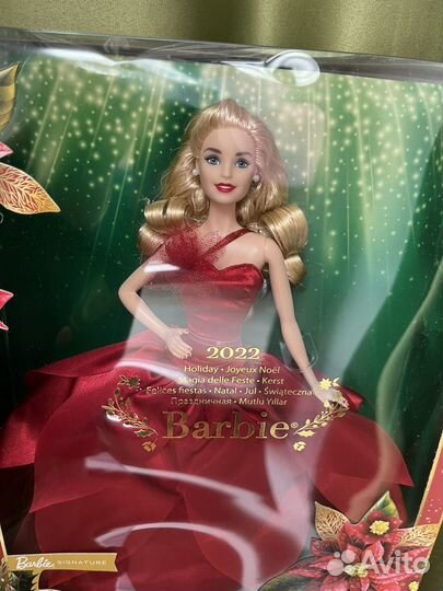 Кукла барби holiday 2022 коллекционная