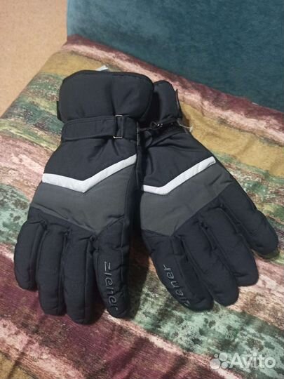 Зимние горнолыжные перчатки ziener р.10,5