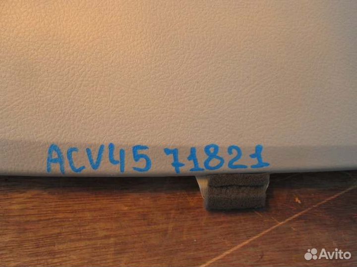 Полка багажника Toyota Camry ACV45 2AZ-FE 2010/3