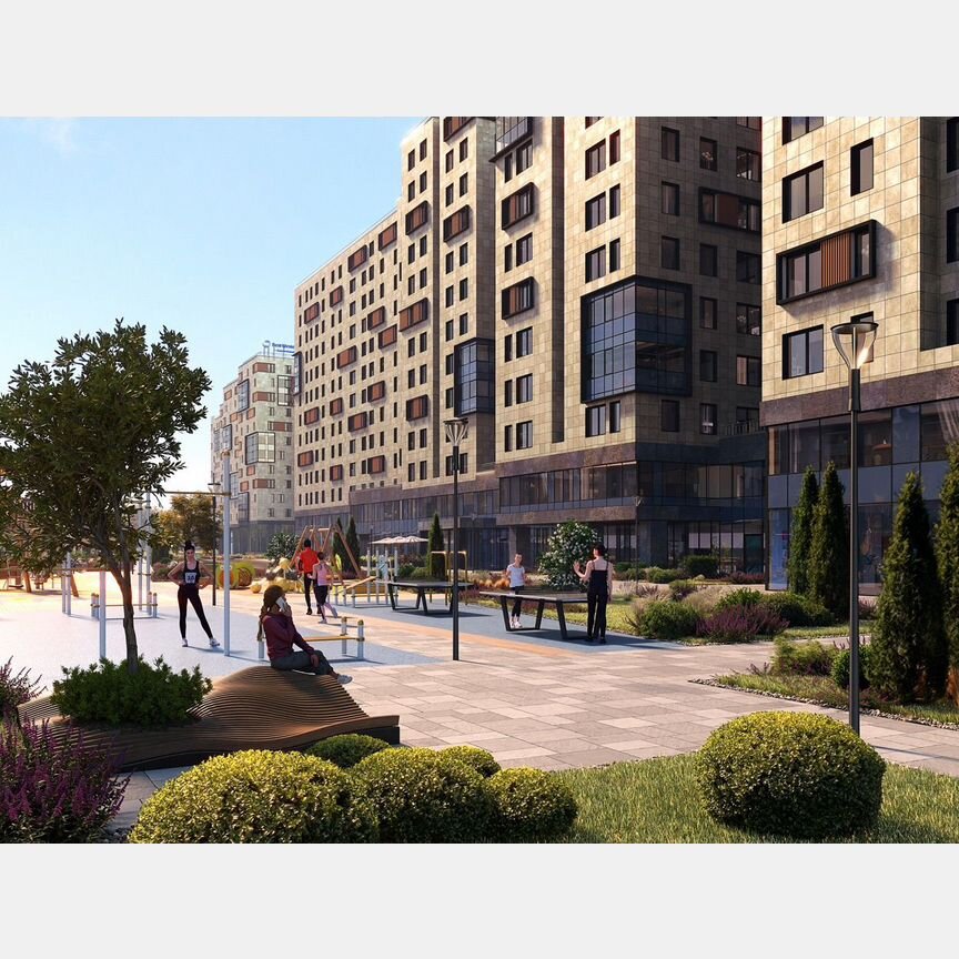 Апартаменты-студия, 21,9 м², 10/13 эт.