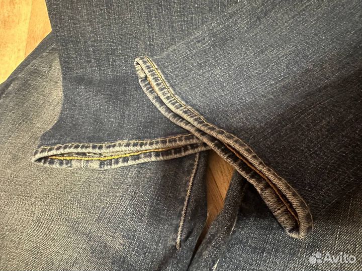 Джинсы Levi's 514 W32 L32 (р 48) оригинал синие