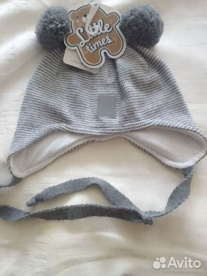 Шапка детская, демисезонная.1,5-3 года