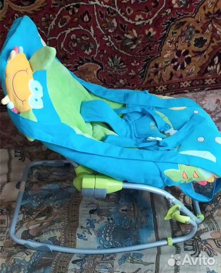Детская люлька качалка шезлонг