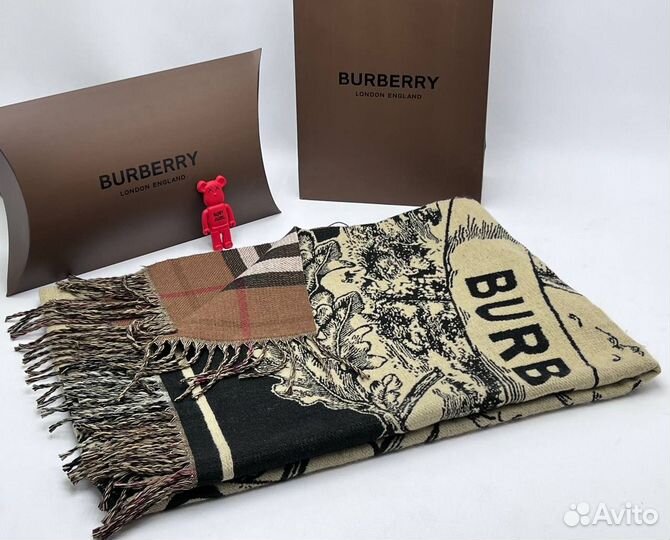 Кашемировый палантин Burberry