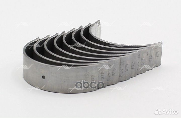 Вкладыши шатунные BE34121 Autowelt