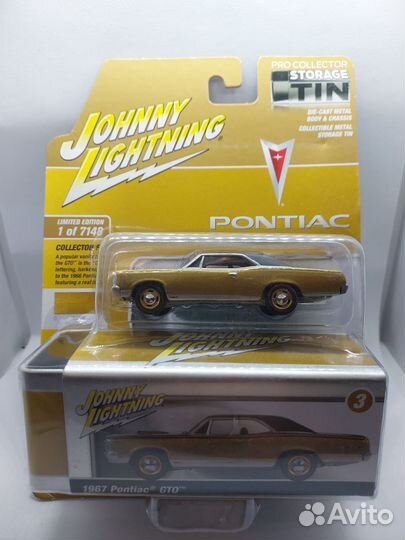 Johnny Lightning 1/64 1967 Pontiac GTO