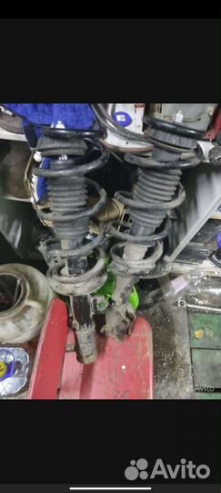 Стойки передние kia rio