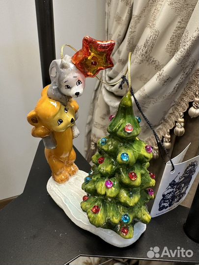 Елочные игрушки komozja и mostowski