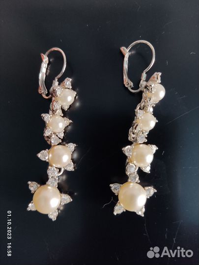 Бусы, колье, серьги, кольца