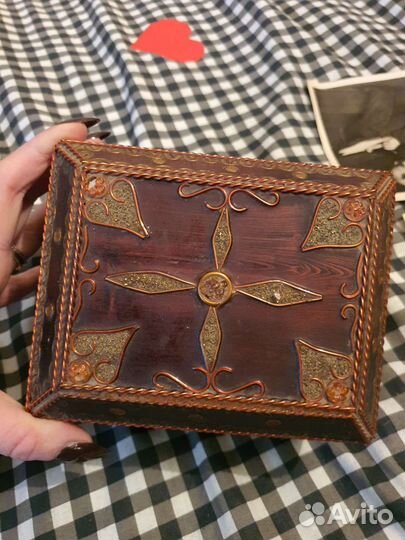 Шкатулка СССР ручная работа