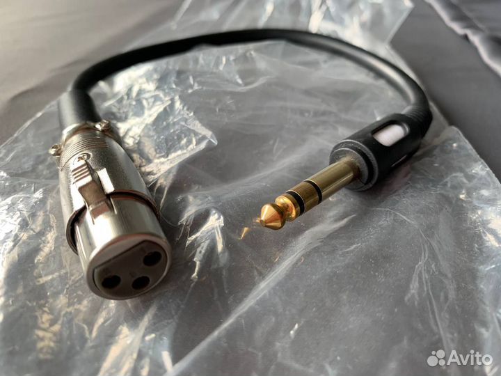 Переходник / патч / кабель XLR (f) - Jack TRS 6.3